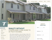 Tablet Screenshot of hi-techhousing.com